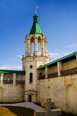Rostov kentindeki Spaso-Yakovlevsky Dimitriev manastırı. Yaroslavl bölgesi. Rusya