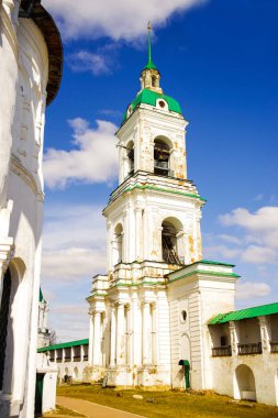 Rostov kentindeki Spaso-Yakovlevsky Dimitriev manastırı. Yaroslavl bölgesi. Rusya