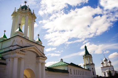 Rostov kentindeki Spaso-Yakovlevsky Dimitriev manastırı. Yaroslavl bölgesi. Rusya