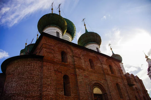 Antigo Mosteiro Epifania Avraamiev Cidade Rostov Yaroslavl Região Rússia — Fotografia de Stock