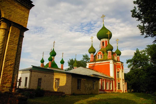 Katedralen Vladimir Ikonen Guds Moder Pereslavl Zalessky Ryssland — Stockfoto
