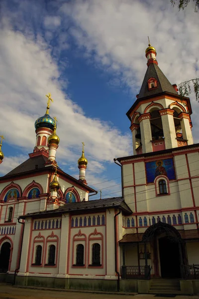 Chiesa Dell Icona Della Madre Dio Segno Pereslavl Zalessky Russia — Foto Stock