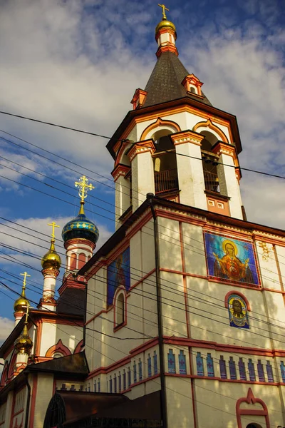 Kostel Ikony Matky Boží Znamení Pereslavl Zalessky Rusko — Stock fotografie