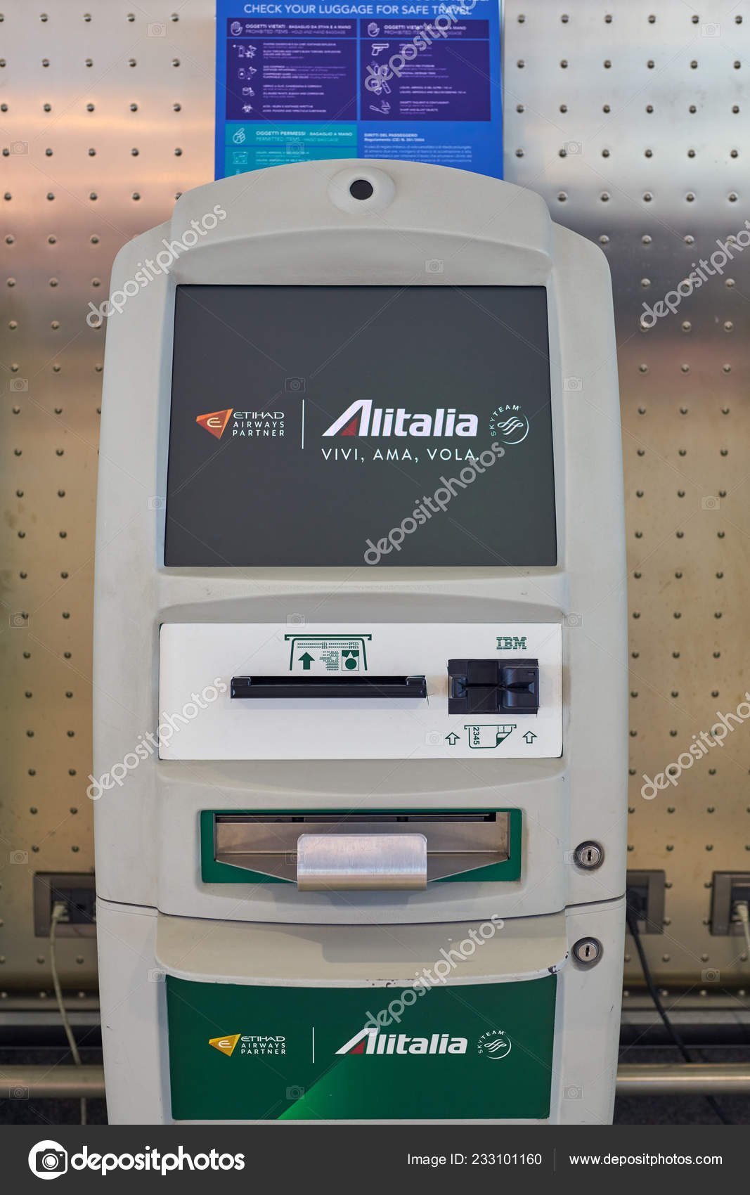 Alitalia chek in