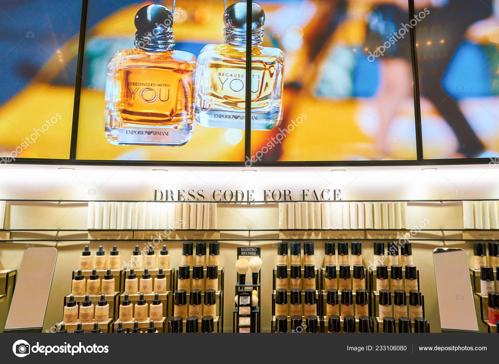 giorgio armani beauty store