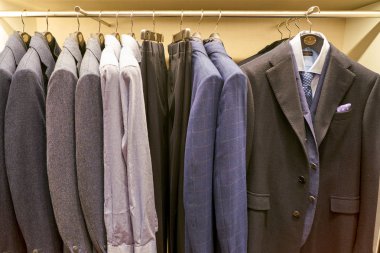 Rome, İtalya - Kasım, 2017 yaklaşık: ekranda bir ikinci amiral gemisi mağaza Rinascente Roma, giyim.