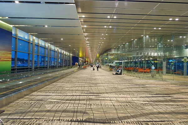 Singapore Circa Novembre 2015 All Interno Dell Aeroporto Singapore Changi — Foto Stock
