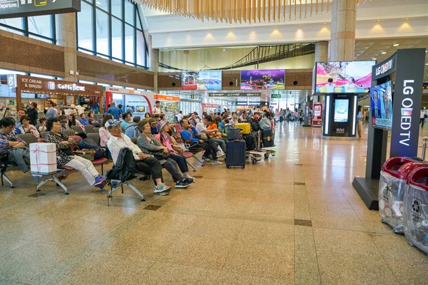 Busan Zuid Korea Omstreeks Mei 2017 Binnen Gimhae Luchthaven Domestic — Stockfoto