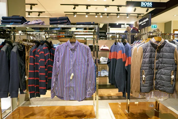 Rome Italy Circa November 2017 Clothing Display Second Flagship Store — Stock Photo, Image