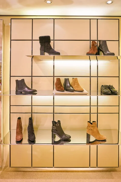 Milán Italia Circa Noviembre 2017 Los Zapatos Tod Exhiben Centro — Foto de Stock