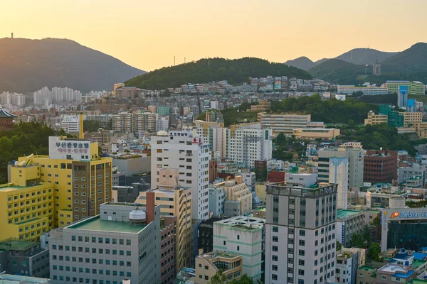 Busan South Korea Circa Maj 2017 Beskåda Busan Från Varuhuset — Stockfoto