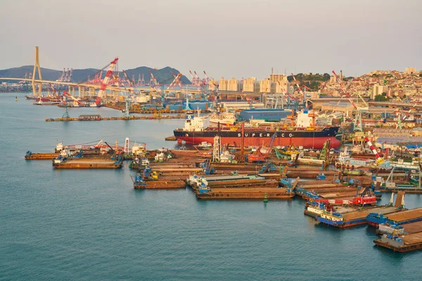 Busan Corea Del Sur Circa May 2017 Vista Busan Desde — Foto de Stock