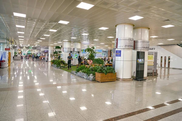 Busan Zuid Korea Omstreeks Mei 2017 Binnen Gimhae Luchthaven Domestic — Stockfoto