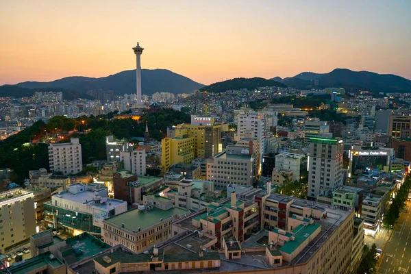 Busan South Korea Circa May 2017 View Busan Lotte Department — стоковое фото