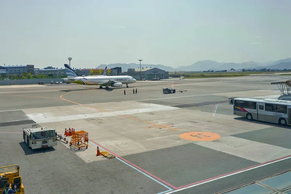 Busan Corea Del Sur Circa Mayo 2017 Aeropuerto Internacional Gimhae — Foto de Stock