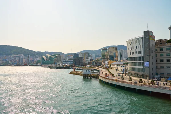 Busan Südkorea Mai 2017 Busan Urbane Landschaft Busan Früher Als — Stockfoto