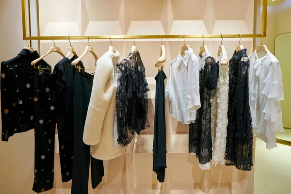 Rome Italy Circa November 2017 Chloe Clothing Display Second Flagship — Stock Photo, Image