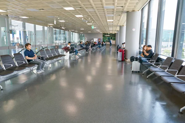 Busano Coréia Sul Circa Maio 2017 Dentro Aeroporto Internacional Gimhae — Fotografia de Stock