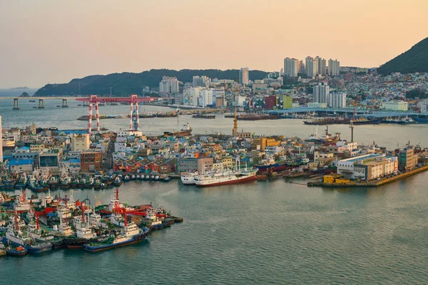 Busan Südkorea Mai 2017 Blick Auf Busan Aus Dem Lotte — Stockfoto