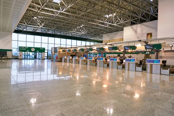 Μιλάνο Μαλπένσα Ιταλία Circa Νοεμβρίου 2017 Χώρο Check Στο Αεροδρόμιο — Φωτογραφία Αρχείου