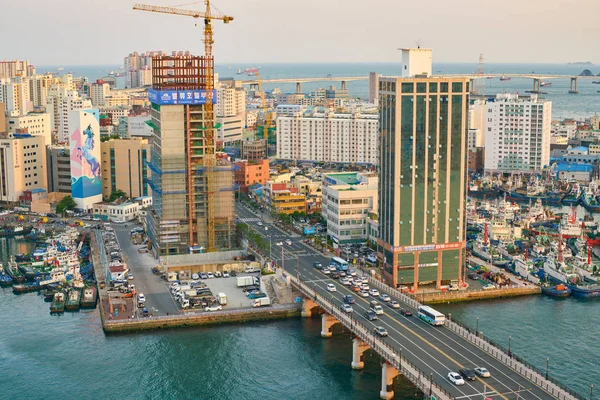 Busan South Korea Circa May 2017 View Busan Lotte Department — Stock Photo, Image