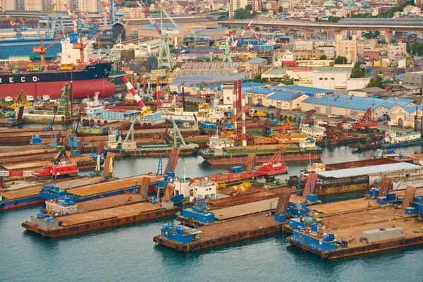 Busan Corea Del Sur Circa May 2017 Vista Busan Desde — Foto de Stock