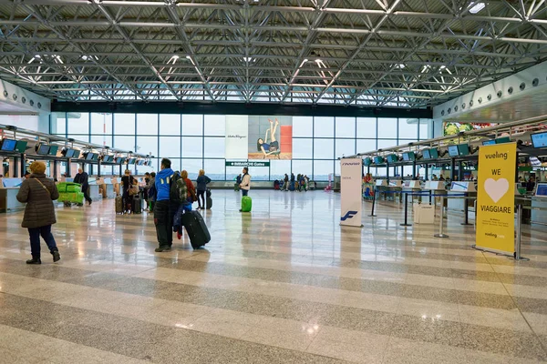 Milan Malpensa Italie Circa Novembre 2017 Intérieur Aéroport Milan Malpensa — Photo