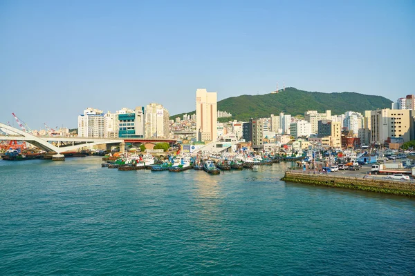 Pusan Korea Circa Maja 2017 Busan Krajobraz Miejski Busan Dawniej — Zdjęcie stockowe