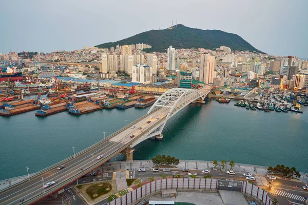 Busan Corea Del Sur Circa May 2017 Vista Busan Desde —  Fotos de Stock