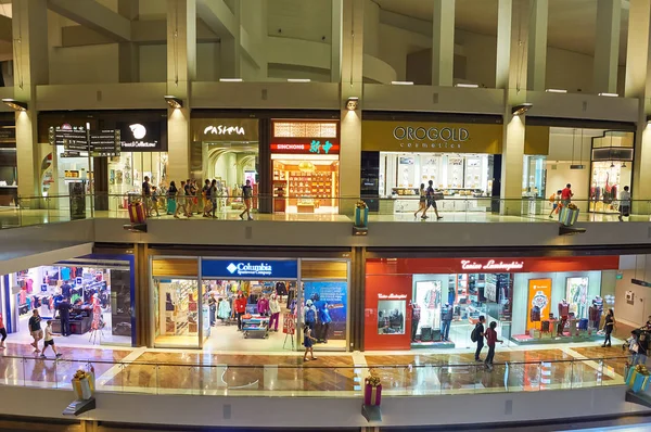Singapore November 2015 Shoppes Marina Bay Sands — Stock Photo, Image