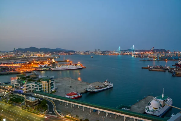 Busan Corea Del Sud Circa Maggio 2017 Veduta Busan Dal — Foto Stock