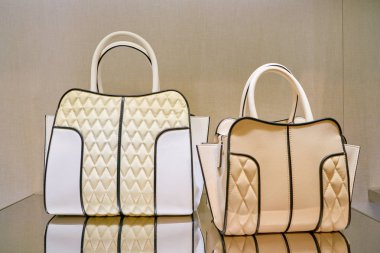 Milan, İtalya - Kasım, 2017 yaklaşık: Tod'S çanta Rinascente ekranda. Rinascente yüksek kaliteli mağazaları oluşur.