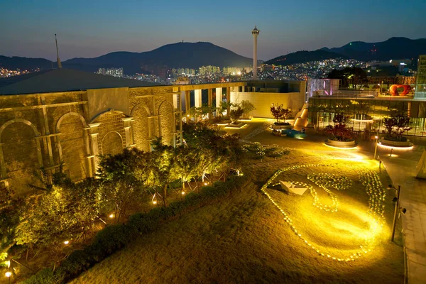 Busan Zuid Korea Circa Mei 2017 Sky Park Aan Bovenkant — Stockfoto