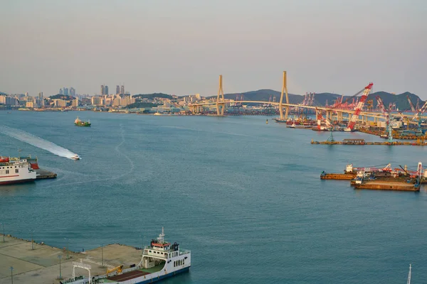 Busan Corea Del Sur Circa May 2017 Vista Busan Desde —  Fotos de Stock