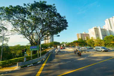 Singapur kentsel peyzaj