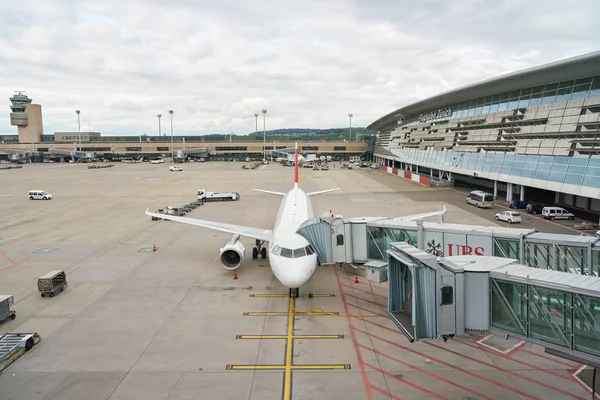 Aeroportul Internațional Zurich — Fotografie, imagine de stoc
