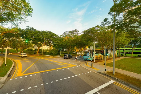 Singapore paesaggio urbano — Foto Stock