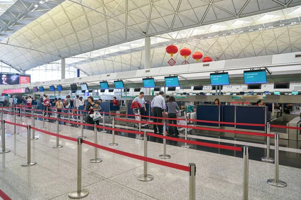 Flughafen Hongkong — Stockfoto