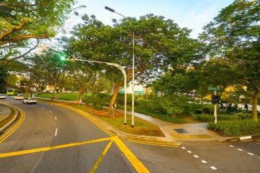 Singapur kentsel peyzaj