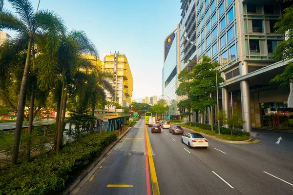 Singapore stedelijk landschap — Stockfoto