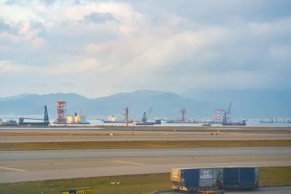 Aeropuerto Internacional de Hong Kong — Foto de Stock