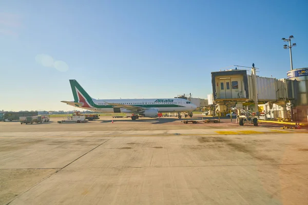 Aeroporto di Milano Linate — Foto Stock