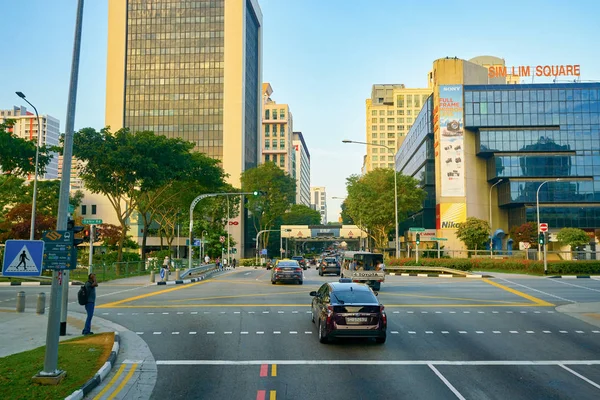 Singapur kentsel peyzaj — Stok fotoğraf