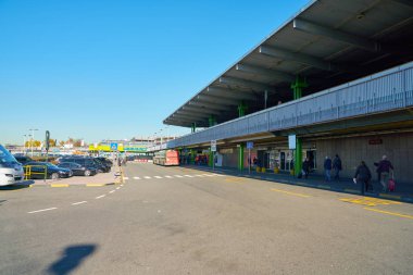Milano Linate Havaalanı.