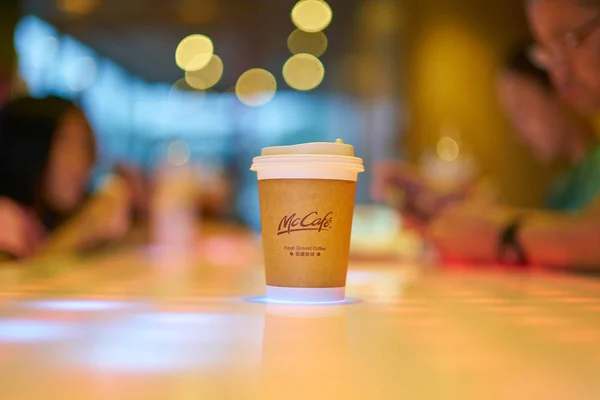 Copa de papel McCafé — Foto de Stock