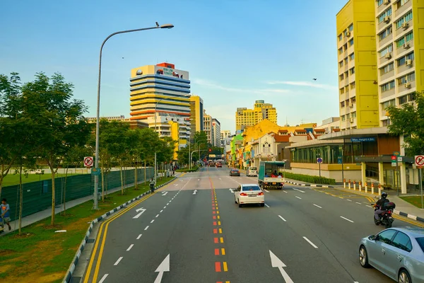 Singapore stadslandskapet — Stockfoto