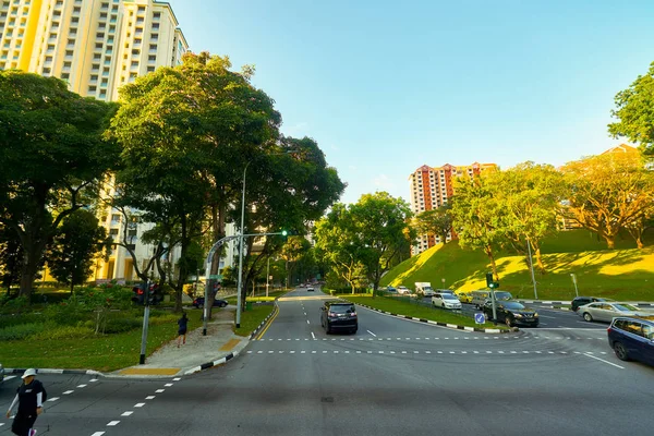 Міський краєвид Сінгапуру — стокове фото