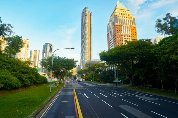 Singapore urbane Landschaft — Stockfoto