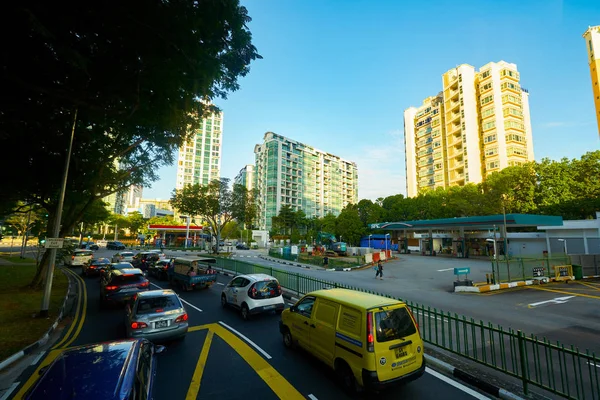 Singapura paisagem urbana — Fotografia de Stock