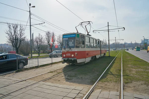 Tram — Stockfoto